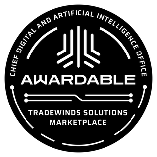 Tradewinds Solutions Marketplace Awardable badge, Chief Digital and Artificial Intelligence Office